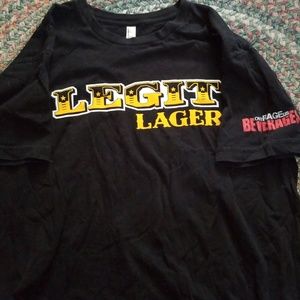 American Apparel Legit Lager shirt
